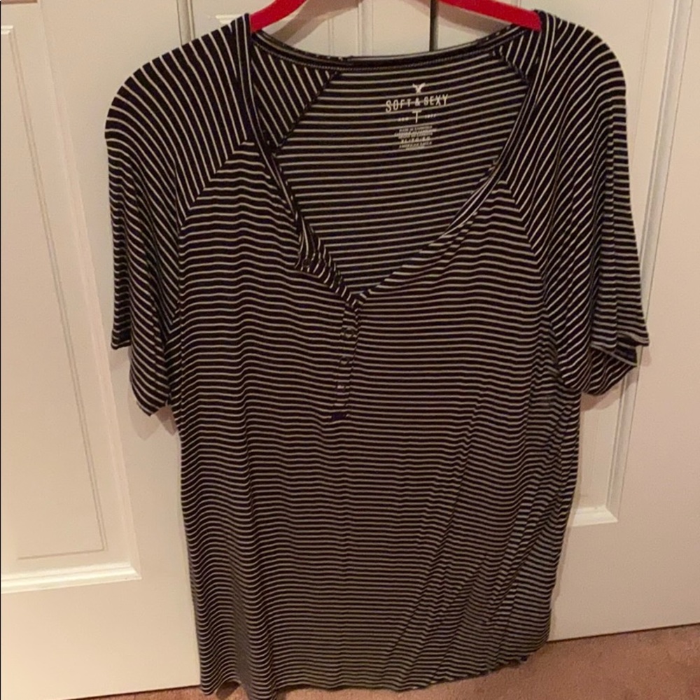 AE soft and sexy striped tee